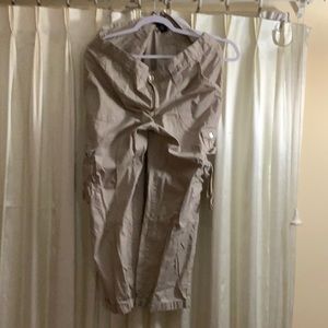 Karen Kane size 16 khaki cargo.